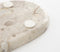 Mica Decorations Finnos Dienblad - Marmer - L50 x B18 x H2 cm - Beige