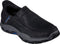 Skechers Respected - Elgin - Heren Instappers - Zwart - Maat 45