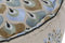 Poef DKD Home Decor Blauw Beige 60 x 60 x 27 cm