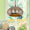 SVJ Hanglamp Rond - 32 x 32 x 24 cm - Metaal - Goud