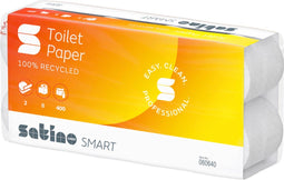 Satino by WEPA - Toiletpapier satino smart mt1 2lgs 400vel 060640 | 6 stuks