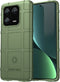 iMoshion Hoesje Geschikt voor Xiaomi 13 Pro Hoesje Siliconen - iMoshion Rugged Shield Backcover - Groen