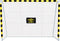 Umbro Voetbaldoel - Voetbal Goal 300 x 200 x 90 cm - Metaal - Zwart/Geel