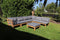 Loungedeel met kussens Aruba - teak - onbehandeld/dark grey