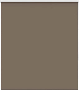 vidaXL - Rolgordijn - verduisterend - koffie - 125x150 - cm - stofbreedte - 121,6 - cm