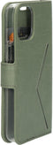 Mobiparts iPhone 12 Mini - Classic Wallet Case - Ruimte voor pasjes - Groen