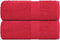 vidaXL - Zeepdoekjes - 2 - st - 30x30 - cm - 360 - g/m² - 100% - katoen - rood
