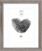 Deknudt Frames fotolijst - grijs met passe-partout - 15x20 / 20x25 cm