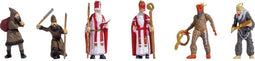 NOCH 15929 H0 Nicolaas en zijn knecht Ruprecht figuren Geverfd, Staand