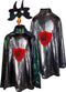 Great Pretenders Verkleedkledij Drakenridder cape met masker - Multi - Maat 5-6 jaar