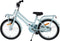 AMIGO Bella Meisjesfiets - Kinderfiets voor Meisjes- 18 Inch 29 cm - Terugtraprem - Blauw