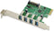 Conceptronic EMRICK02G - PCI-kaart - 4x USB 3.2 Gen 1 - Groen