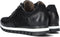 Gabor 96.438 - Lage Sneakers - Suède met krokodillenprint - Zwart - Maat 39