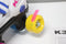 K3 Rolschaatsen - Verstelbaar 30-33 - Quick-lock snelsluiting - Wit - Regenboog