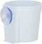 Esschert Design Raambloempot - Zuignap - Verhoogde bodem - D11cm x H 10cm - Wit