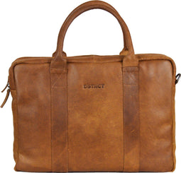 DSTRCT Limited Laptoptas - 15,6 inch - 2 Compartimenten - Bruin
