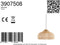 Light & Living - kap - Tonoda - naturel - textiel - Ø 60cm - E27 - 3907508