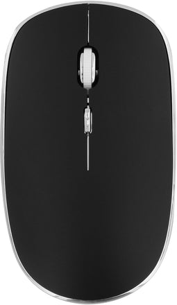 T'nB MWRUBBY2 - Draadloze Muis - 1600 DPI - Zwart Zilver