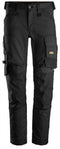 Snickers AllroundWork Stretch Werkbroek 6341 - Werkbroek - 2-weg stretch met 4-weg stretch - Zwart - 50