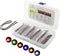 Quadrios LED-assortiment Rood, Groen, Geel, Blauw, Wit, Amber 20 mA 3.0 V