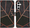 iMoshion Hoesje Geschikt voor Samsung Galaxy S23 FE Hoesje Met Pasjeshouder - iMoshion Design Softcase Bookcase - Zwart / Black Graphic