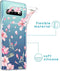 iMoshion Hoesje Geschikt voor Samsung Galaxy S10 Hoesje Siliconen - iMoshion Design hoesje - Roze / Transparant / Blossom Watercolor