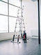 Telesteps Combi Line 3,0m - Telescoopladder - Leunende ladder Vrijstaande ladder - 72430-681