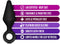 Luxe Night Rimmer Kit - set van 3 buttplugs