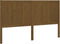 vidaXL - Hoofdbord - 205,5x4x100 - cm - massief - grenenhout - honingbruin