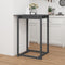 vidaXL - Bartafel - 80x80x110 - cm - massief - grenenhout - grijs