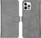 iMoshion Hoesje Geschikt voor iPhone 12 Pro / 12 Hoesje Met Pasjeshouder - iMoshion Luxe Bookcase - Grijs