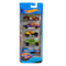 Hot Wheels - Diecast 5-pack autoset - Schaal 1:64 - Diverse thema's (5 stuks)