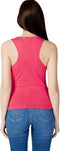 Calvin Klein Micro Monologo - Racer Back Top - Slim-fit - Zwart - Maat L