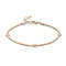 Casa Jewelry La Mer - Armband - Rosé verguld met zirkonia - 20 cm (incl. 3 cm verlengketting)