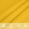 vidaXL - Zonnezeil - 160 - g/m² - 2,5x3,5 - m - HDPE - geel