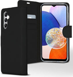 Accezz Samsung Galaxy A14 5G - Wallet Softcase Bookcase - 3 Pashouders - Zwart