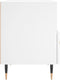 vidaXL - Nachtkastjes - 2 - st - 40x35x47,5 - cm - bewerkt - hout - wit