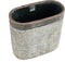 PTMD Gino Bloempot - 40 x 20 x 36 cm - Cement - Goud