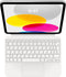 Apple iPad (2022/2024) - Magic Keyboard Folio - Ingebouwd trackpad en 14 functietoetsen - Aluminium/Wit
