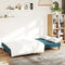 vidaXL - Slaapbank - 2-zits - fluweel - blauw