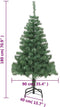vidaXL - Kunstkerstboom - met - standaard - 180 - cm - 564 - takken