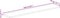 vidaXL - Tafelblad - rechthoekig - 160x40x2,5 - cm - massief - mangohout