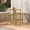 vidaXL - Bartafel - 60x60x110 - cm - geïmpregneerd - grenenhout