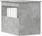 vidaXL - Hondenbench - 55 - x - 80 - x - 68 - cm - bewerkt - hout - betongrijs