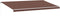 vidaXL - Luifel - handmatig - uittrekbaar - met - LED - 600x350 - cm - bruin