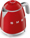 Smeg KLF05RDEU - Mini Waterkoker - 0,8L RVS - Rood