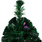 vidaXL - Kunstkerstboom - met - standaard - 120 - cm - glasvezel - groen