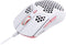 HyperX Pulsefire Haste - Gaming Muis - Ultralicht 59g - Wit/Roze