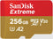 Sandisk Extreme microSDXC UHS-I (2024) - 256GB - Klasse 10 - 170 MB/s leessnelheid