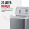 DistinQ Koelbox DQCB20GY - Elektrische Koelbox 20L - Koelen tot 18°C en Verwarmen tot 65°C - Grijs
